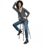 Худи Nautica 27K401, серый - фото 3