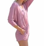 Сабрина ромпер в винтажном розовом LVHR - фото