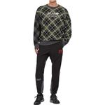 Трикотажные спортивные штаны мужские черные Evisu, черный - фото 8