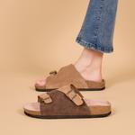 Шлепанцы унисекс Joy&Mario, хаки - фото 20