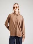 Блуза OBJECT, светло-коричневый - фото 3