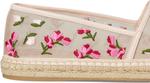 Балетки Stuart Weitzman Bareitall Espadrille, Rosewater Multi/Rosewater - фото 6