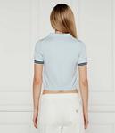 Рубашка поло Cropped fit Guess Jeans, синий - фото 3