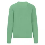 Свитер Fynch Hatton Air Cotton v neck, зеленый - фото 2