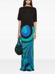 Платье макси PUCCI Iride, синий - фото 2