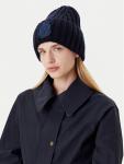 Шапка Th Crest Fluffy AW0AW18210 Tommy Hilfiger, синий - фото