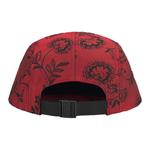 Supreme Цветочная жаккардовая кепка, Black - фото 6