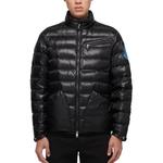 Moncler Пуховик мужской черный, Black - фото 4