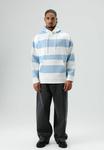 Худи zibi London STRIPED, Baby Blue/White/Light Blue - фото 2