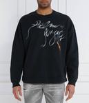 Толстовка Palm Angels свободной посадки, черный - фото