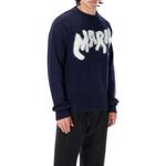 Свитер мужской синий MARNI - фото 5