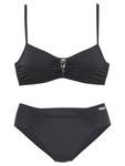 Комплект бикини LASCANA, черный - фото
