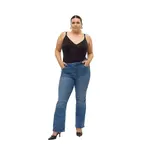 Джинсы Vero Moda Curve Flash Flared Fit Li347, синий - фото 5