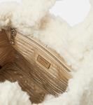 Маленькая сумка-тоут с мишкой Prada, Naturale - фото 3