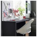 Стол и стул KALLAX/LOBERGET IKEA, черный/белый - фото 5