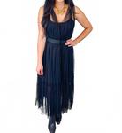 Платье Kelsey из тюля черное ASTRID - фото