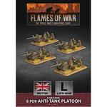 Фигурки Flames Of War – 6 Pdr Anti-Tank Platoon - фото