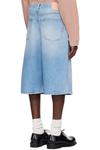 Acne Studios Синие свободные джинсовые шорты - фото 3