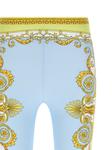 Леггинсы 'Spring Barocco' VERSACE, голубой - фото 4