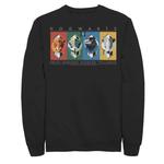 Мужской флисовый пуловер с рисунком и символами Дома Хогвартса Harry Potter - фото