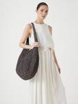 Рафия сумка-тоут HUSH, Chocolate Brown - фото 2