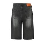 Джинсовые шорты унисекс Mr.Enjoyda Money, темно-серый - фото 5