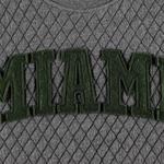 Женский стеганый пуловер Pressbox Heather Charcoal Miami Hurricanes Moose - фото 4