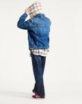 Джинсовая куртка Off, синий - фото 3