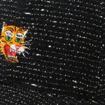 Бейсболка унисекс черная Onitsuka Tiger - фото 3