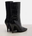 Кожаные ботинки Sliced Square 95 Givenchy, Black - фото 2