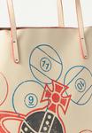 Сумка Vivienne Westwood STUDIO SHOPPER, Ecru/Multi-Coloured - фото 4