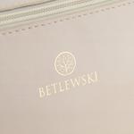 Косметичка бежевая MELLOW - Betlewski Large Leather Eco - фото 2