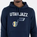 Худи New Era NBA Regular Utah Jazz, синий - фото 4