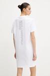 Хлопковое платье Karl Lagerfeld Jeans, белый - фото