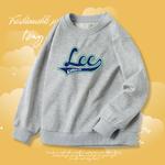 Свитшот Heather Gray детский Lee, серый - фото 7