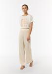 COMMA Брюки Regular в светло-бежевом цвете - фото 3