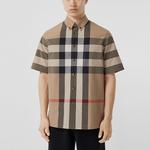 Рубашка Мужская Архив Бежевый Burberry, бежевый - фото 4