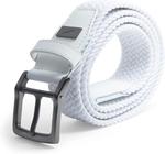 Мужской эластичный тканый ремень Nike, White - фото 3