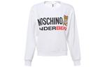 MOSCHINO Свитшот женский белый - фото 3