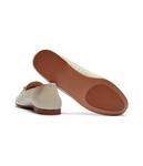 Кожаные мокасины Twinset, бежевый - фото 4