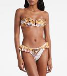 Бикини Ascension с цветочным принтом и рюшами Zimmermann, Spliced - фото 2