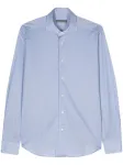 Рубашка из ткани пике Corneliani, синий - фото