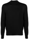 Drumohr джемпер с высоким воротником, черный - фото