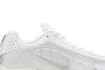 Кроссовки Nike Shox R4 'White Metallic', белый - фото 2