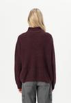 Джемпер Vero Moda VMPLAZA ZIPPER BLOUS, Winetasting/Bordeaux - фото 3