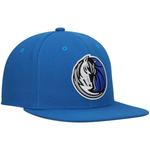 Мужская кепка Mitchell & Ness Blue Dallas Mavericks Ground 2.0 Snapback - фото 3