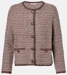 Жакет из твида Brisa Veronica Beard, Acorn Multi - фото