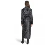 Платье DKNY Print Satin long, серый - фото 2