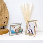 Рамка для фотографий Intirilife GLASSY, серебряный - фото 2