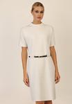 Платье Apart WITH GÜRTEL, Creme/White - фото